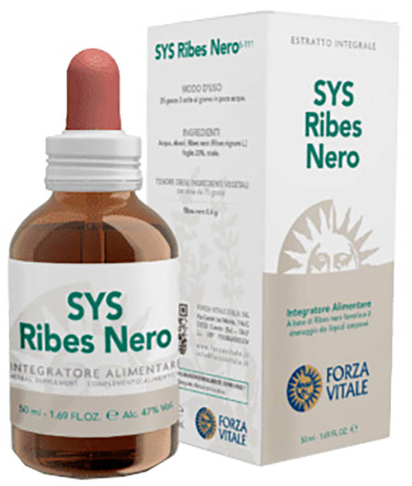 SYS RIBES NERO GOCCE 50 ML - Angeli Pharm