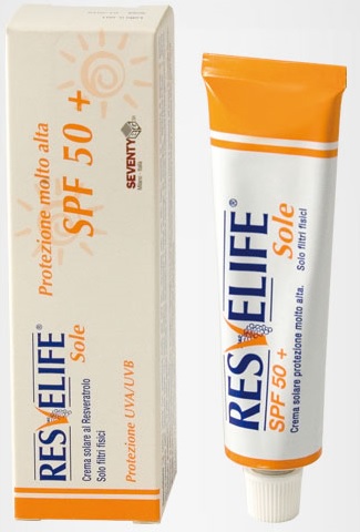RESVELIFE SOLE TOT CREMA SPF50 30 ML - Angeli Pharm