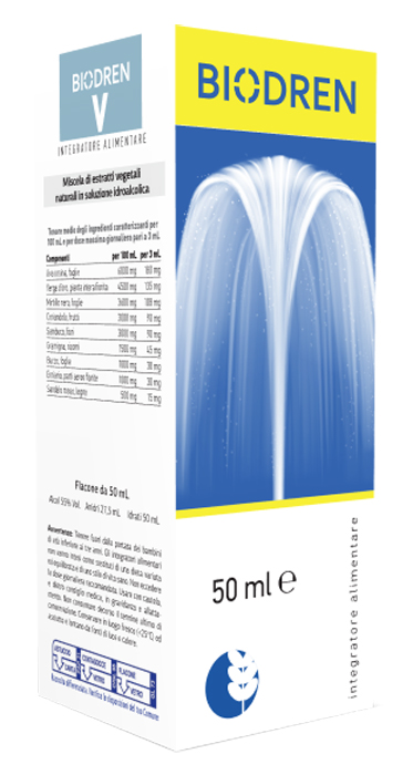 BIODREN V 50 ML SOLUZIONE IDROALCOLICA - Angeli Pharm