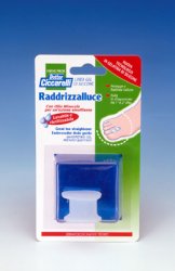 RADDRIZZA ALLUCE IN GEL DI SILICONE BIANCO SEMITRASPARENTE SAGOMATA PER PROTEGGERE E RIALLINEARE L'ALLUCE EVITANDO LO SFREGAMENTO FRA IL PRIMO E IL SECONDO DITO IGIENEPIEDE 1 PEZZO - Angeli Pharm