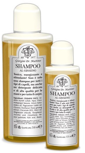 SHAMPOO GINSENG 125 ML - Angeli Pharm