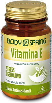 BODY SPRING VITAMINA E 50 CAPSULE - Angeli Pharm
