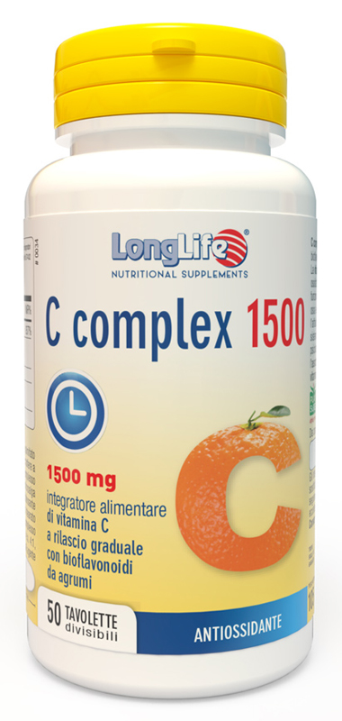 LONGLIFE C COMPLEX 1500 T/R 50 TAVOLETTE - Angeli Pharm