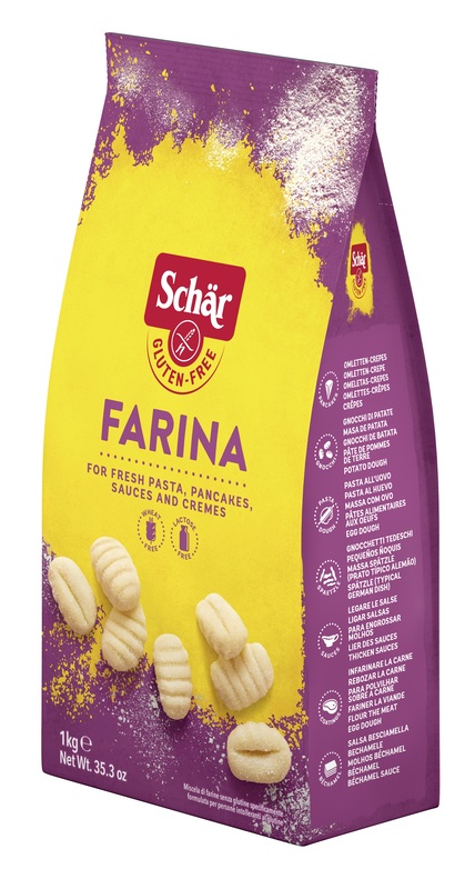 SCHAR FARINA PER PASTA FRESCA PANCAKES SALSE E CREME 1 KG - Angeli Pharm