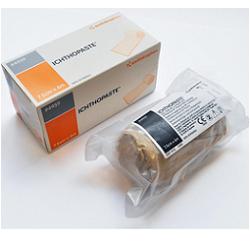 BENDA MEDICATA ICHTHOPASTE CON OSSIDO DI ZINCO ITTIOLO PER TRATTAMENTO ULCERE VENOSE ARTI INFERIORI 7,5X600 CM - Angeli Pharm