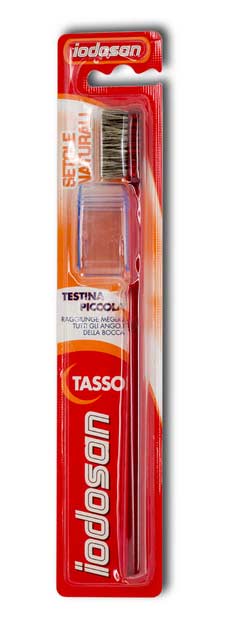 IODOSAN TASSO SPAZZOLINO SETOLE NATURALI - Angeli Pharm