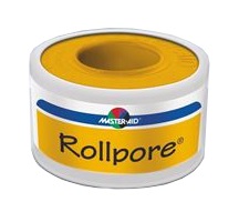 CEROTTO IN ROCCHETTO MASTER-AID ROLLPORE TESSUTO NON TESSUTO 5X2,5 - Angeli Pharm