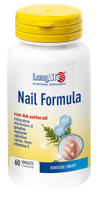 LONGLIFE NAIL FORMULA 60 TAVOLETTE - Angeli Pharm