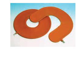 CUSCINO ANTIDECUBITO PNEUMATICO IN GOMMA ROSSA. LARGHEZZA DELLA CIAMBELLA 45CM - Angeli Pharm