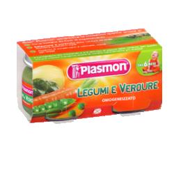 PLASMON OMOGENEIZZATO VERDURE LEGUMI 80 G X 2 PEZZI - Angeli Pharm