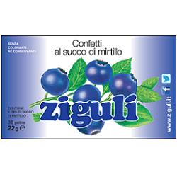 ZIGULI MIRTILLO 36 PALLINE 22 G - Angeli Pharm