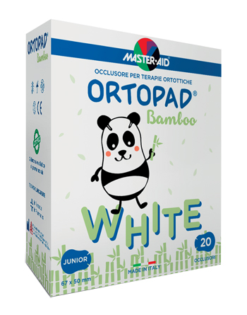 CEROTTO OCULARE PER ORTOTTICA ORTOPAD BIANCO JUNIOR 50 PEZZI - Angeli Pharm