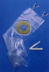 SACCA MONO PEZZO PER IRRIGAZIONE CON BARRIERA PROTETTIVA A PROTEZIONE TOTALE SVILUPPATA SULLA TECNOLOGIA STOMAHESIVE IRIDRESS 19/50MM 10 PEZZI - Angeli Pharm