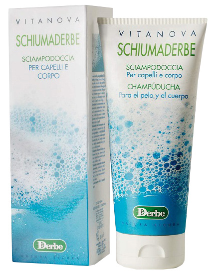 SCHIUMADERBE SCIAMPODOCCIA PER CAPELLI E CORPO 200 ML - Angeli Pharm