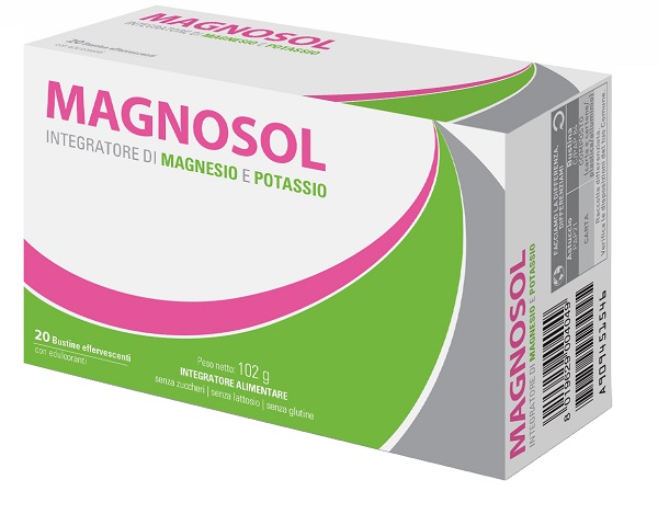 MAGNOSOL 20 BUSTINE EFFERVESCENTI - Angeli Pharm
