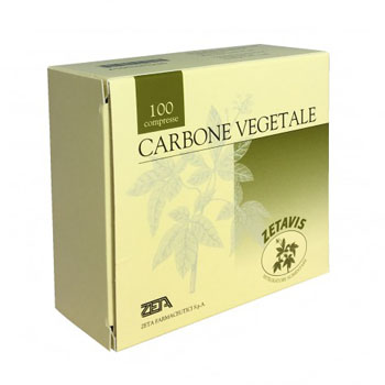 ZETAVIS CARBONE VEGETALE 40 COMPRESSE - Angeli Pharm