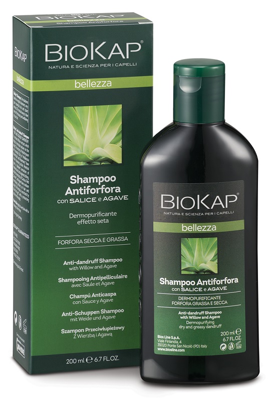 BIOKAP BELLEZZA SHAMPOO ANTIFORFORA 200 ML BIOSLINE - Angeli Pharm