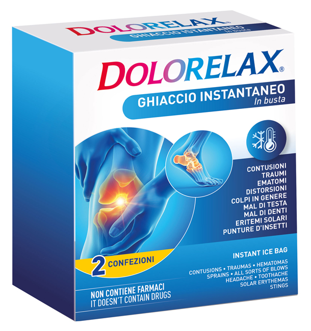 DOLORELAX ICE BAG GHIACCIO BUSTA 2 PEZZI - Angeli Pharm