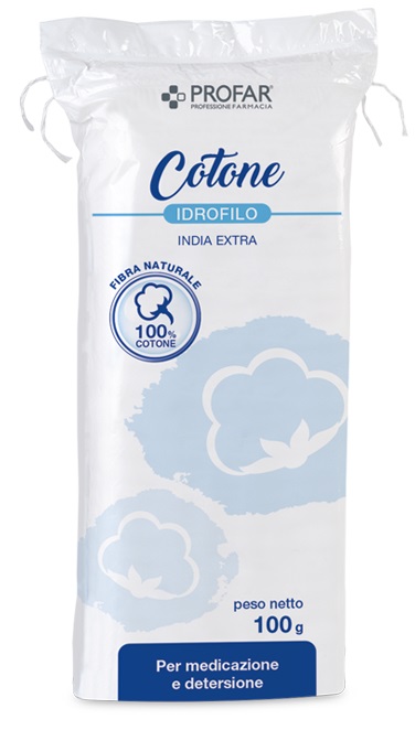 COTONE IDROFILO PROFAR INDIA EXTRA 100 G - Angeli Pharm