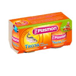 PLASMON OMOGENEIZZATO TROTA VERDURE 80 G X 2 PEZZI - Angeli Pharm