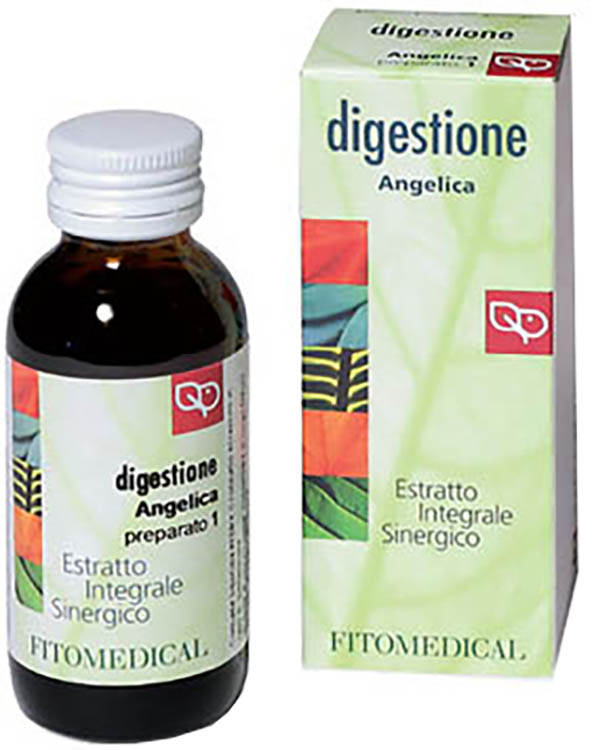 ANGELICA DIGESTIONE ESTRATTO INTEGRALE SINERGICO 60 ML PREPARATO 1 - Angeli Pharm