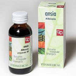 ALBIZZIA ANSIA ESTRATTO INTEGRALE SINERGICO 60 ML PREPARATO 18 - Angeli Pharm