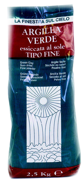 FSC ARGILLA VERDE FINE 2,5 KG - Angeli Pharm
