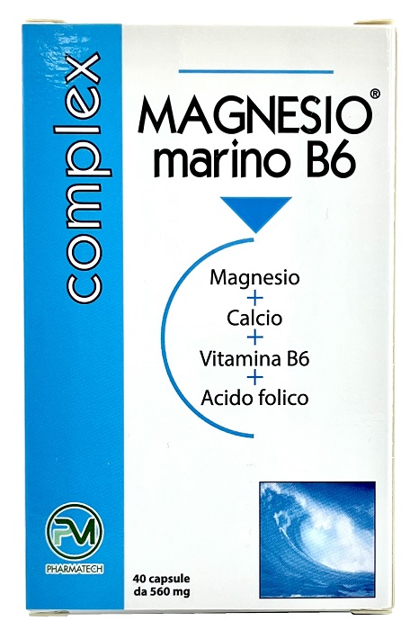 MAGNESIO MARINO B6 40 CAPSULE - Angeli Pharm