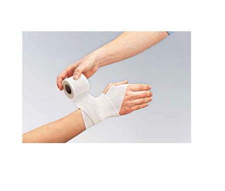 BENDA ELASTICA MEDICATA AUTOADESIVA FORTELAST PLUS CON OSSIDO DI ZINCO 10X450 CM - Angeli Pharm