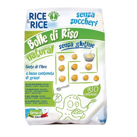 RICE&RICE BOLLE DI RISO AL NATURALE 150 G SENZA LIEVITO - Angeli Pharm