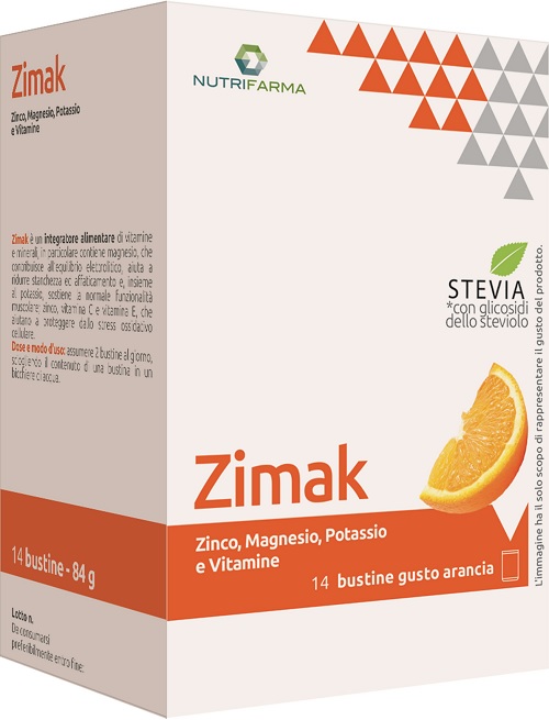 ZIMAK 14 BUSTINE 6 G ARANCIO - Angeli Pharm