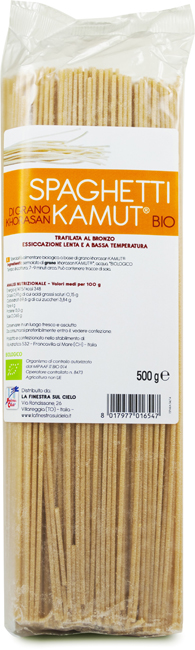 SPAGHETTI DI KAMUT BIO 500 G - Angeli Pharm