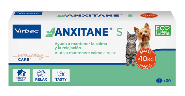 ANXITANE S SUPPLEMENTO NUTRIZIONALE SCATOLA 30 COMPRESSE APPETIBILI - Angeli Pharm
