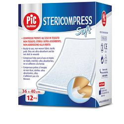 GARZA COMPRESSA IN TESSUTO NON TESSUTO 10X10CM 25 PEZZI X 4 BUSTE - Angeli Pharm