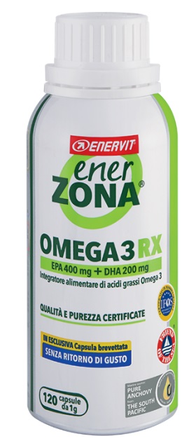 ENERZONA OMEGA 3 RX 120 CAPSULE - Angeli Pharm