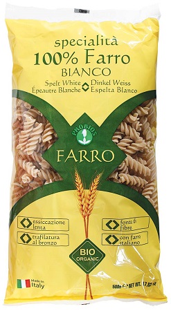 PASTA 100% FARRO BIANCA FUSILLI 500 G - Angeli Pharm