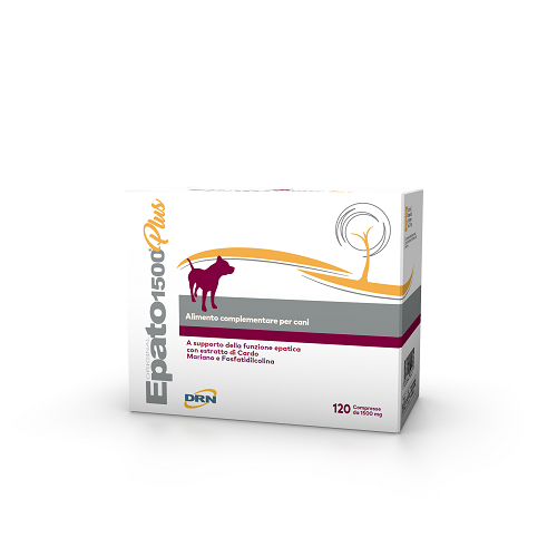 EPATO 1500 PLUS 120 COMPRESSE CANE - Angeli Pharm