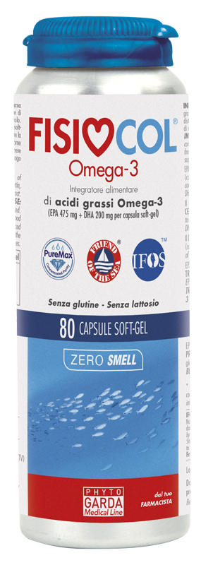 FISIOCOL OMEGA 3 80 CAPSULE - Angeli Pharm