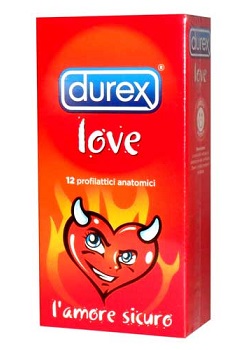 PROFILATTICO DUREX LOVE 12 PEZZI - Angeli Pharm