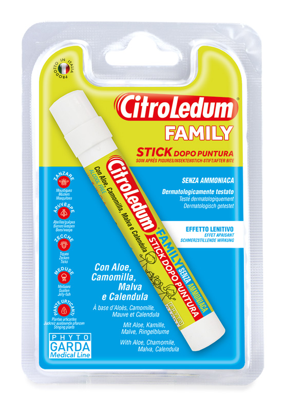 CITROLEDUM FAMILY STICK SENZA AMMONIACA 10 ML - Angeli Pharm