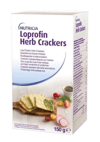 LOPROFIN CRACKER ERBE AROMATICHE 150 G - Angeli Pharm