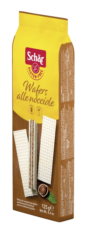 SCHAR WAFERS ALLE NOCCIOLE 125 G - Angeli Pharm