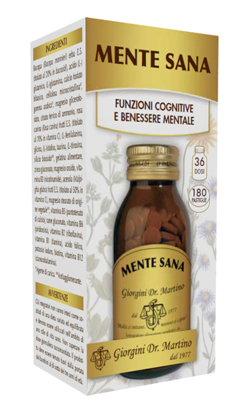 MENTE SANA 180 PASTIGLIE - Angeli Pharm