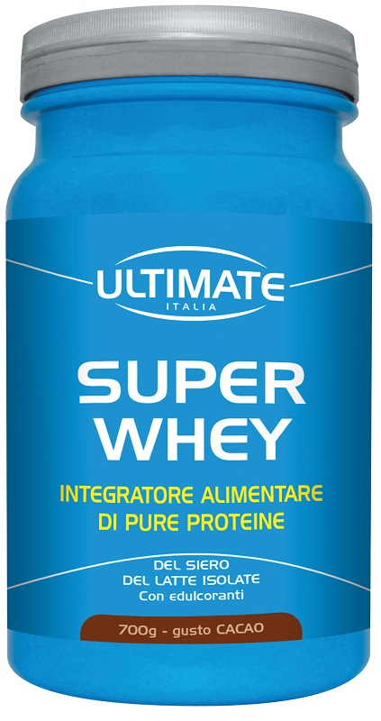 ULTIMATE SUPER WHEY CIOCCOLATO SCURO 700 G - Angeli Pharm
