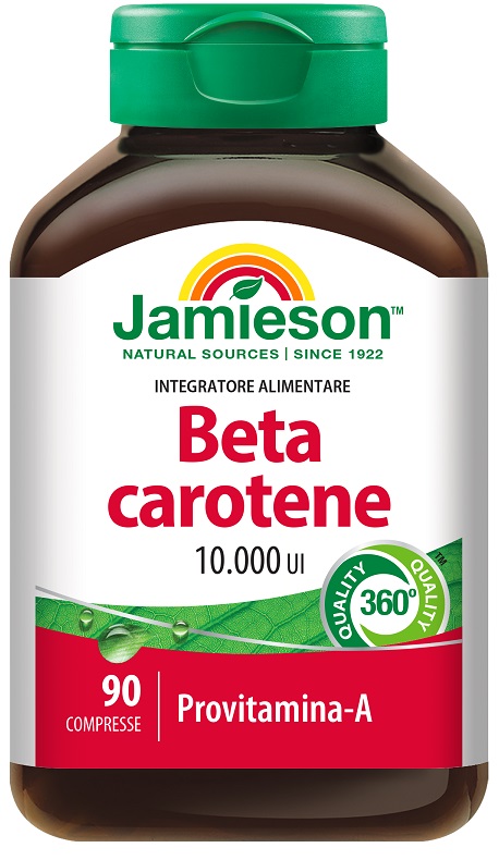 JAMIESON BETA CAROTENE 90 COMPRESSE - Angeli Pharm