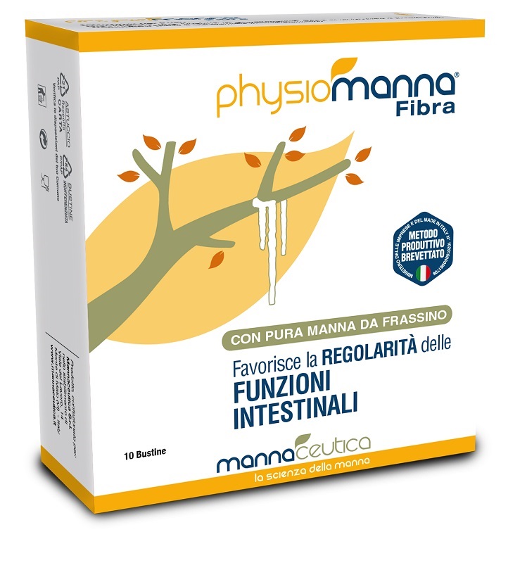 PHYSIOMANNA FIBRA 10 BUSTINE - Angeli Pharm