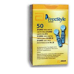 LANCETTE PUNGIDITO FREESTYLE GAUGE 28 50 PEZZI - Angeli Pharm