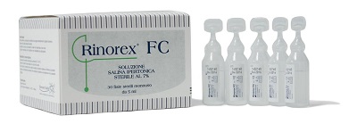 RINOREX FC SOLUZIONE SALINA IPERTONICA 7% 30 FIALE 5 ML - Angeli Pharm