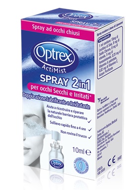 SPRAY OCULARE OPTREX ACTIMIST 2IN1 OCCHI SECCHI E IRRITATI 1 PEZZO - Angeli Pharm