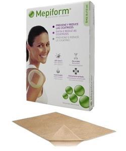 MEDICAZIONE MEPIFORM ATRAUMATICA PER CICATRICI E CHELOIDI NON STERILE 5X7,5CM 5 PEZZI - Angeli Pharm
